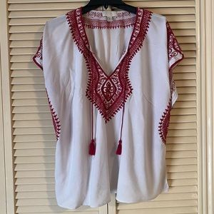 Dean and cream forever 21 blouse